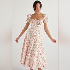 Rose Print "Tallulah" House of CB- XS